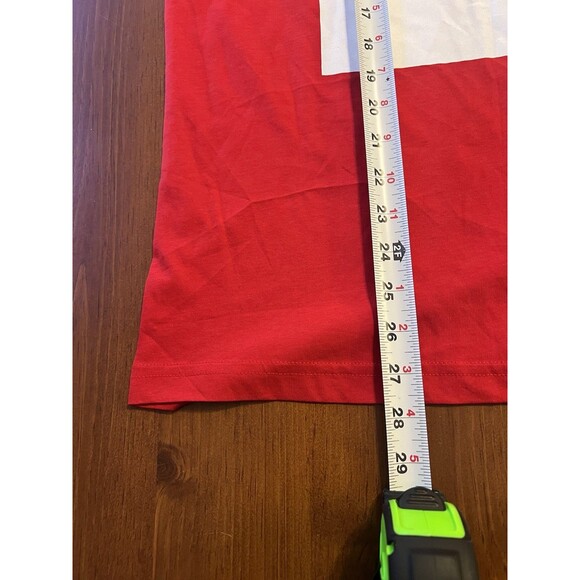 NWT Cavalli Class Men’s L T-Shirt Designer Red Logo T-Shirt Men’s OXT61M JD060 - Picture 6 of 9